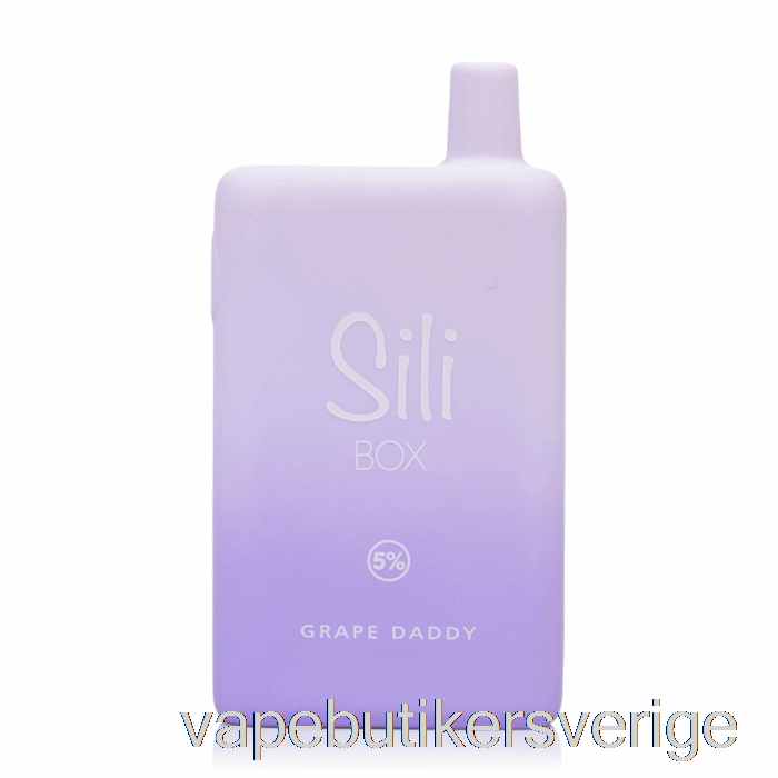 Vape Sverige Sili Box 6000 Engångs Grape Daddy